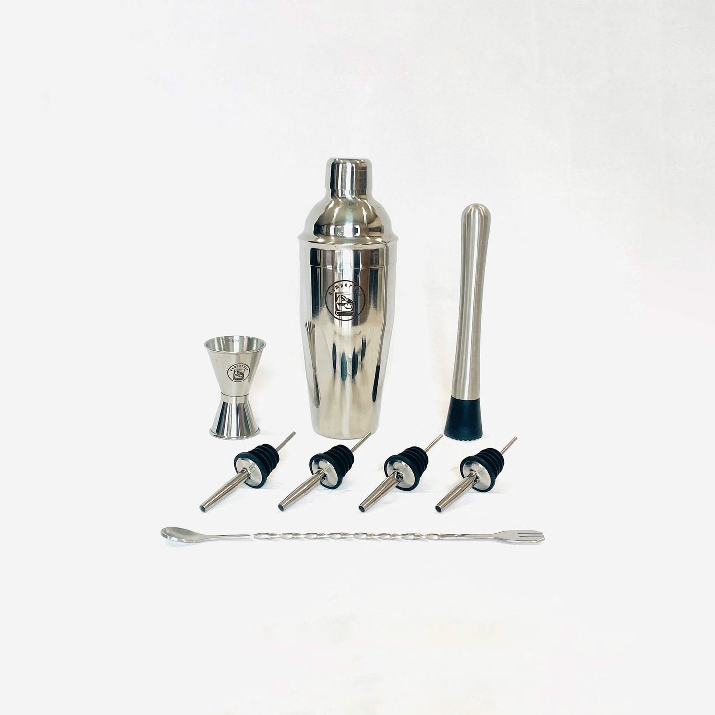 BumperBar Stainless Cocktail Shaker Set