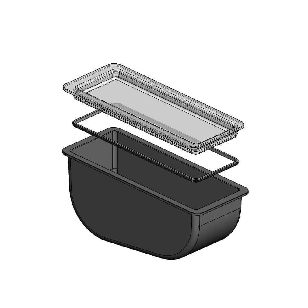 BumperBar Splash Proof Garnish Tray Lids (Quantity x 5)